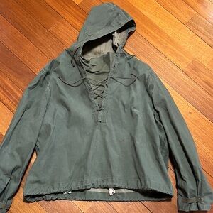 Vintage US Navy foul weather, rubberized deck jacket